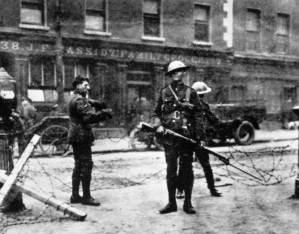 british troops easter rising