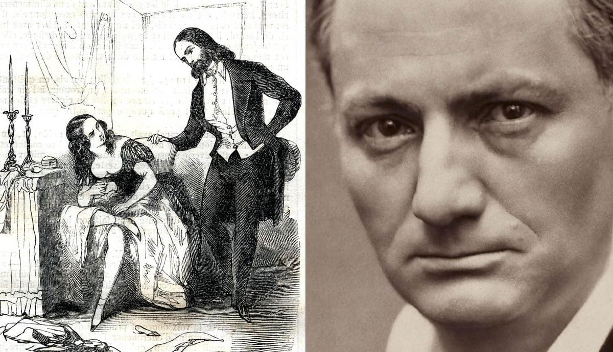 charles baudelaire with la fanfarlo illustration