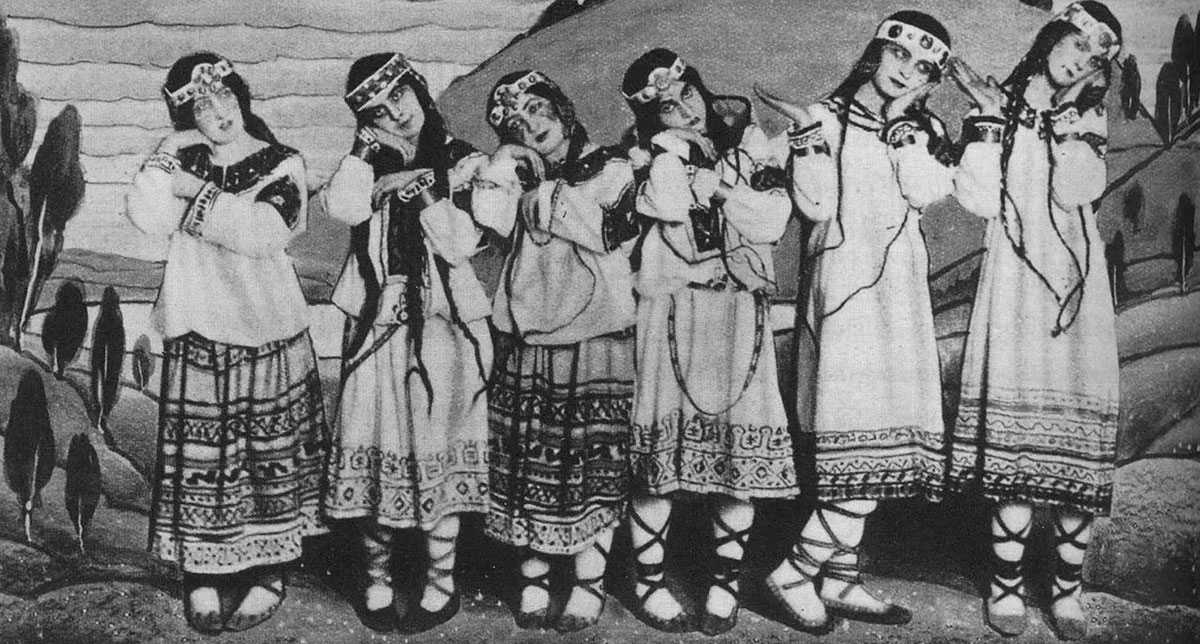 dancers from the rite of spring