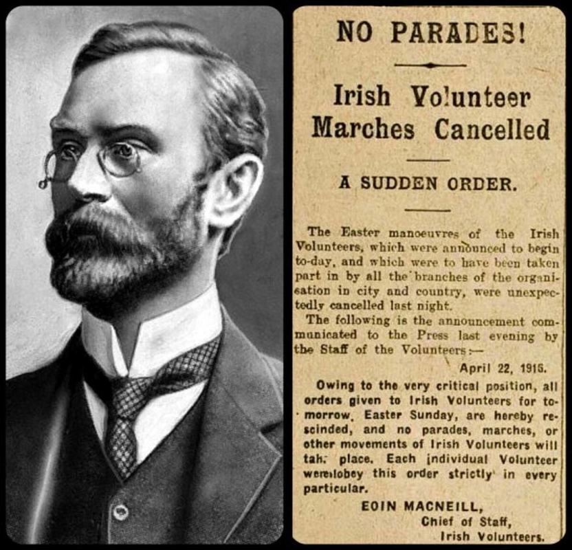 eoin macneill cancels orders