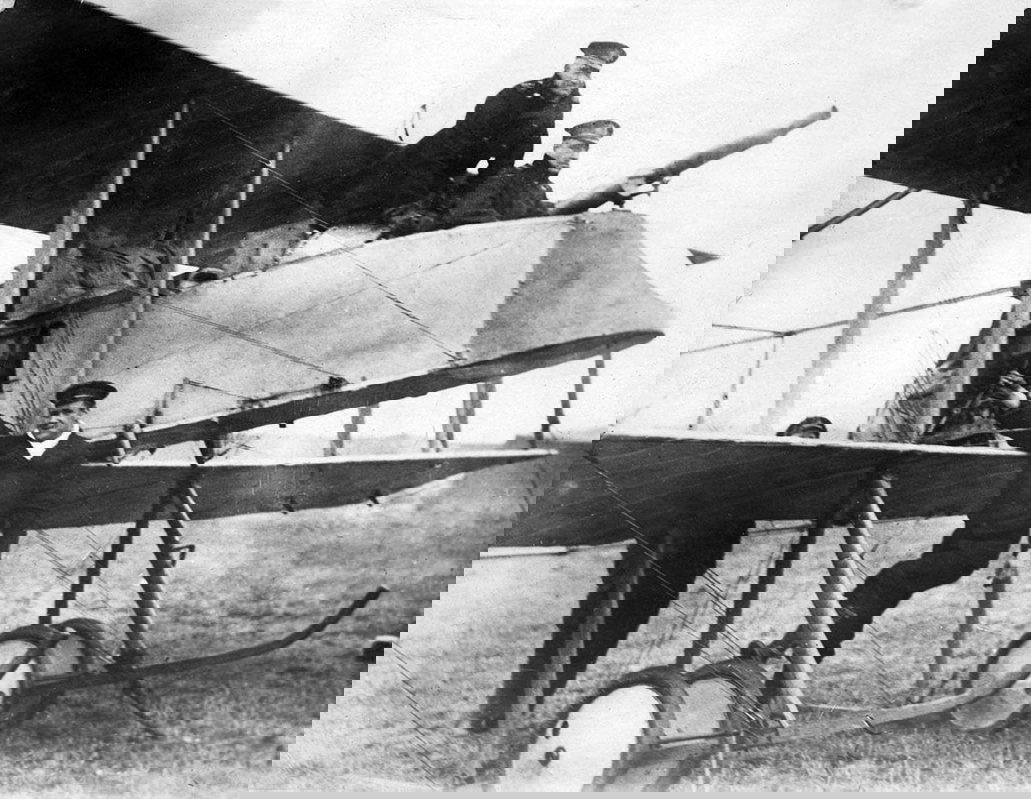 fighter pilot push style plane