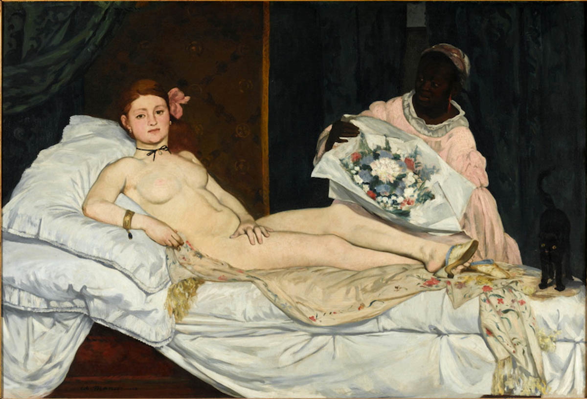 french painters eduoard manet olympia painting