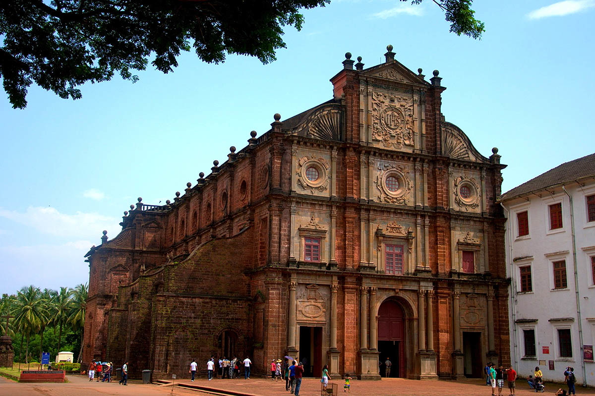heritage sites in india bom jesus church goa