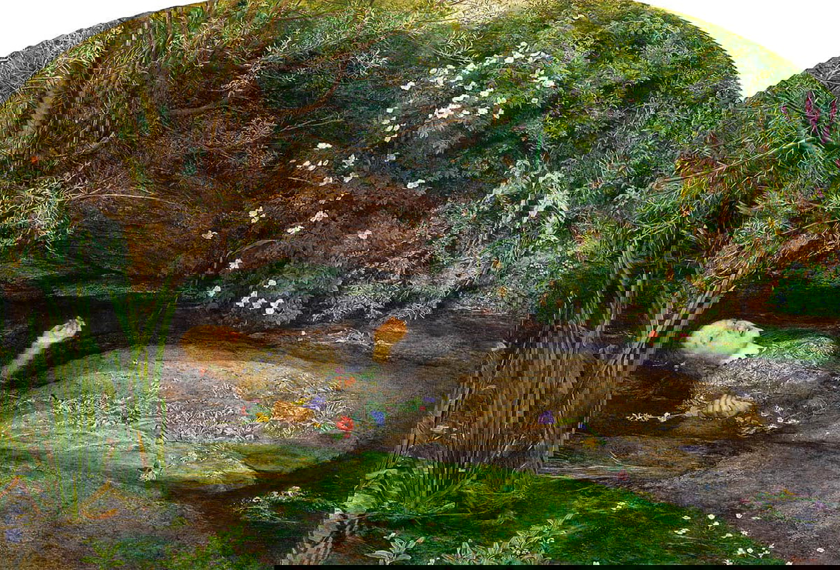john everett millais ophelia romantic painting