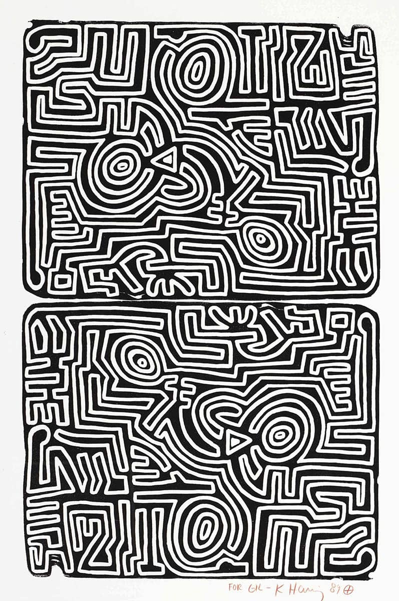 keith haring labyrinth