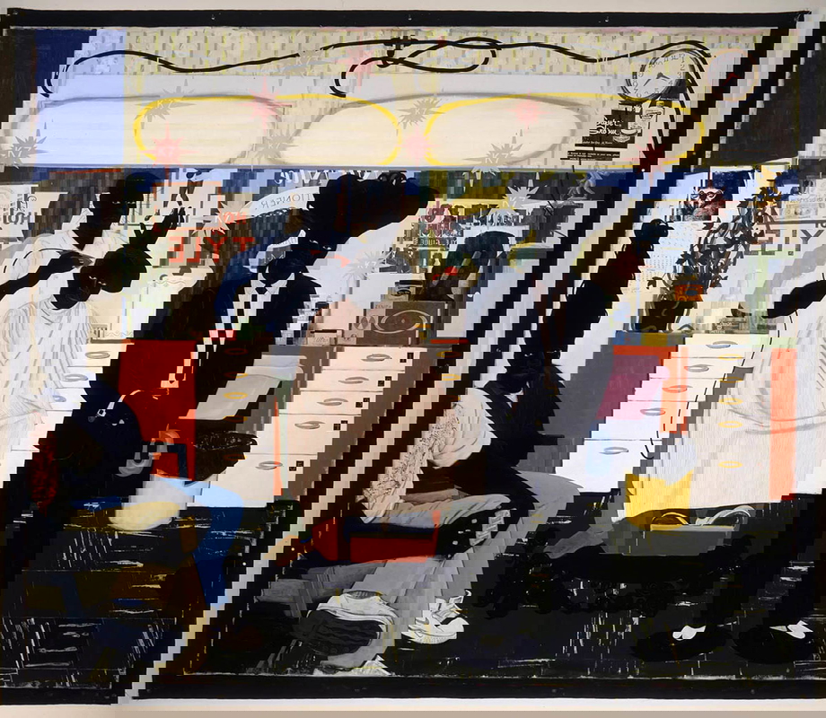kerry james marshall De Style paiinting
