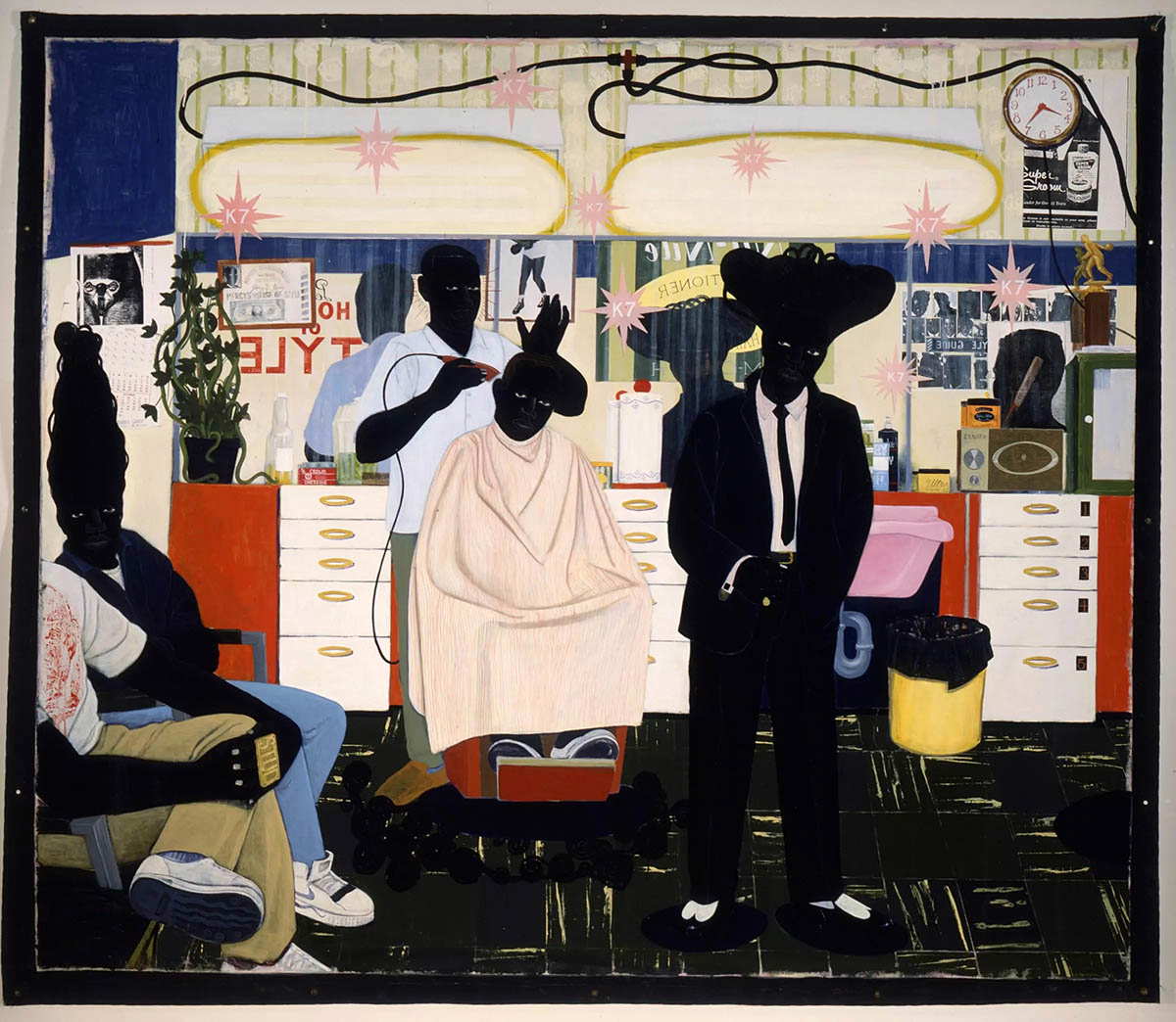 kerry james marshall De Style paiinting