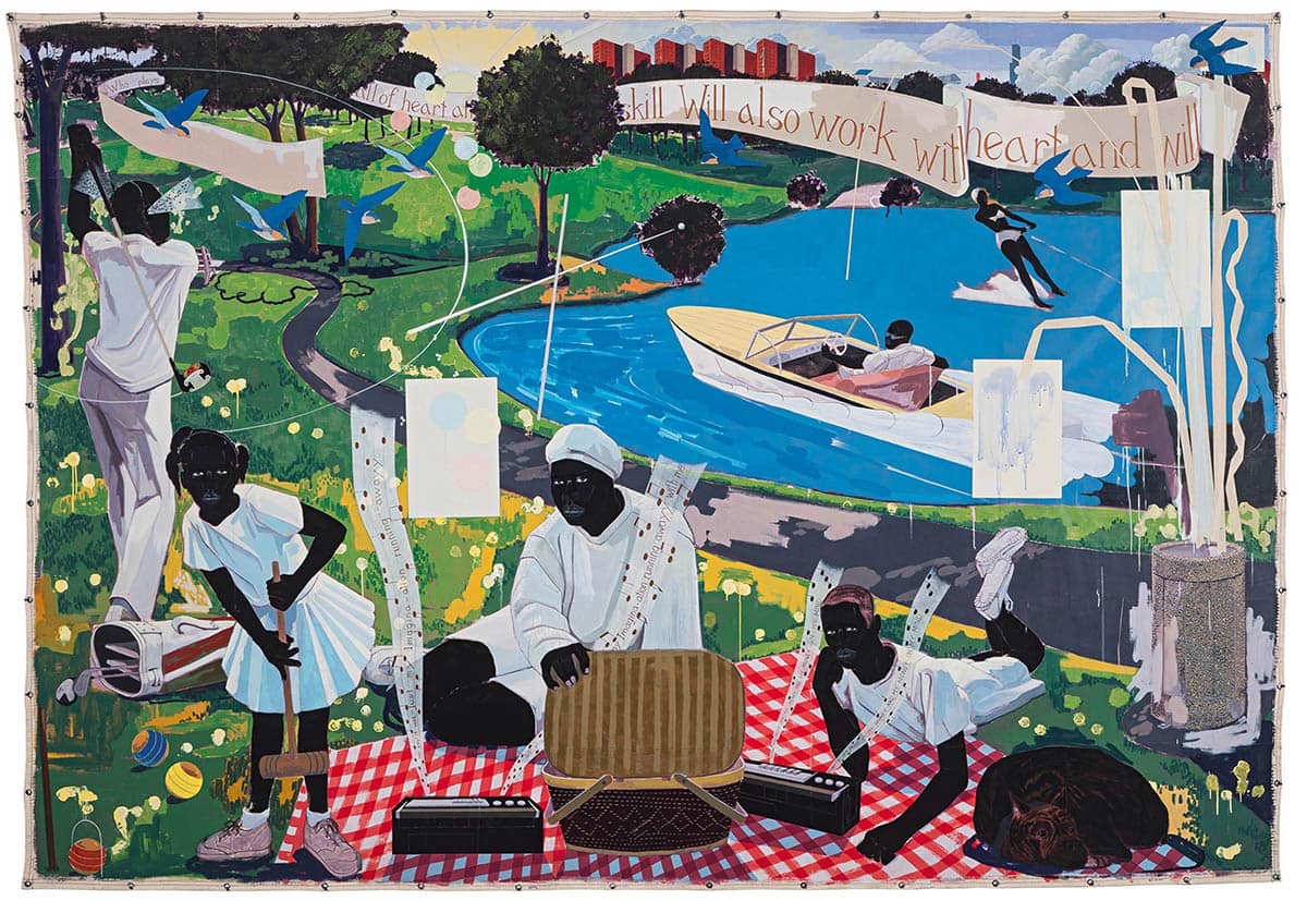 kerry james marshall past times painting