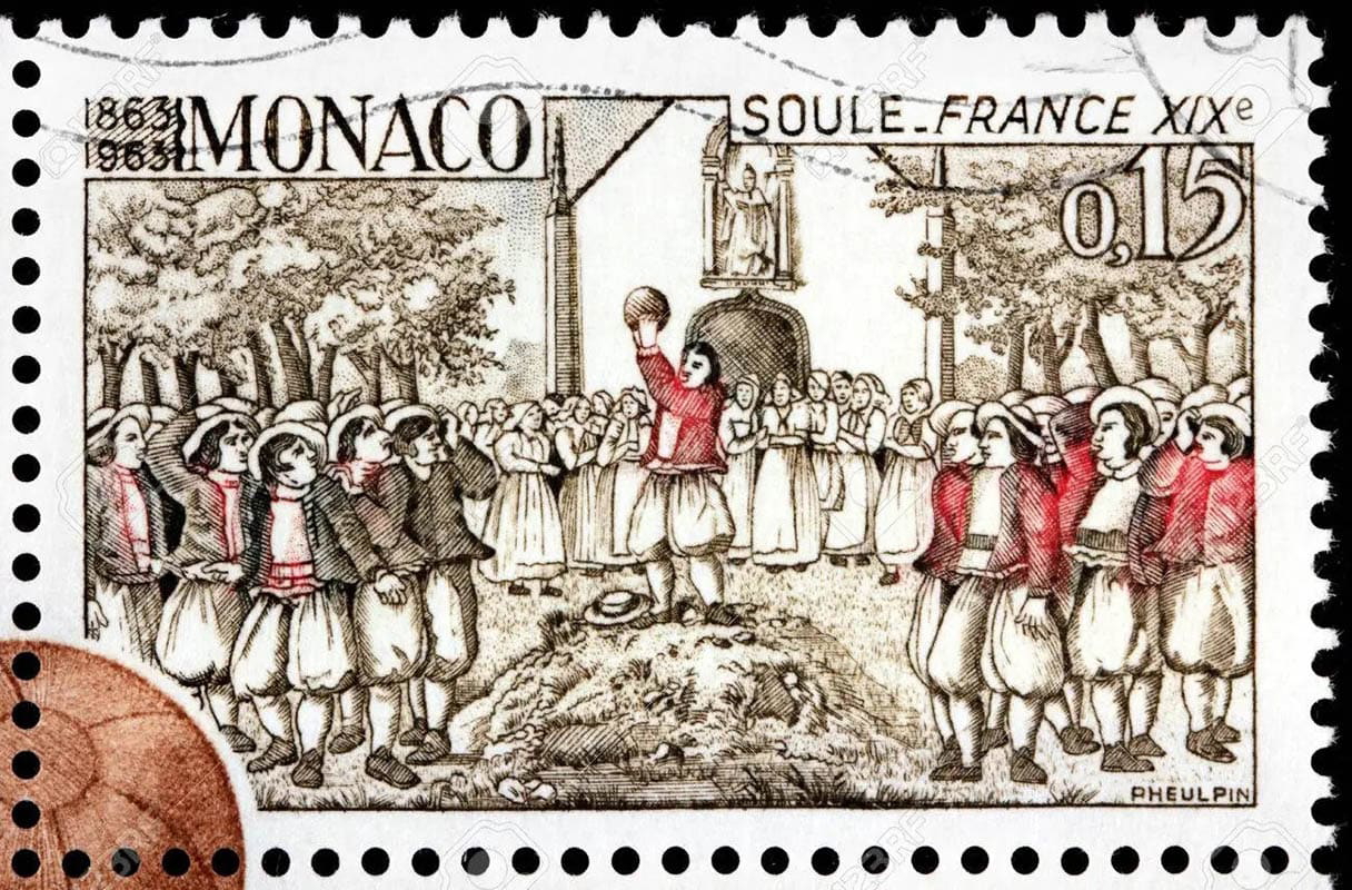 la soule monaco stamp