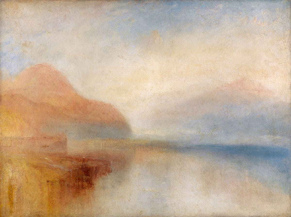 landscape painting turner inverary