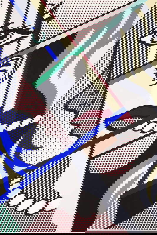 Modern Art I by Roy Lichtenstein, 1996