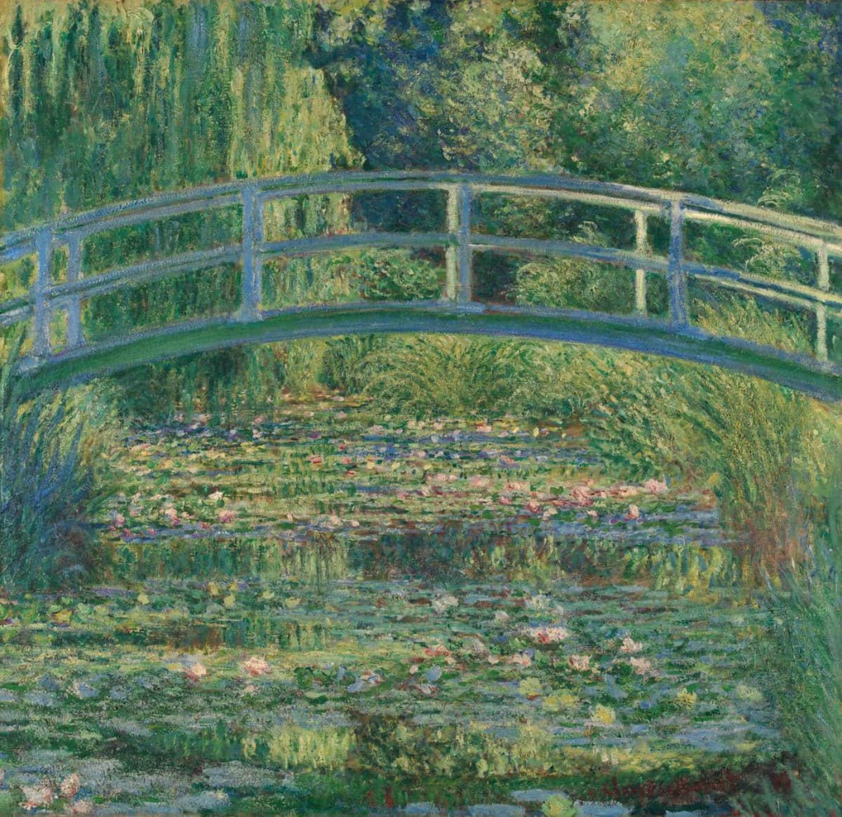 monet water lilies painting