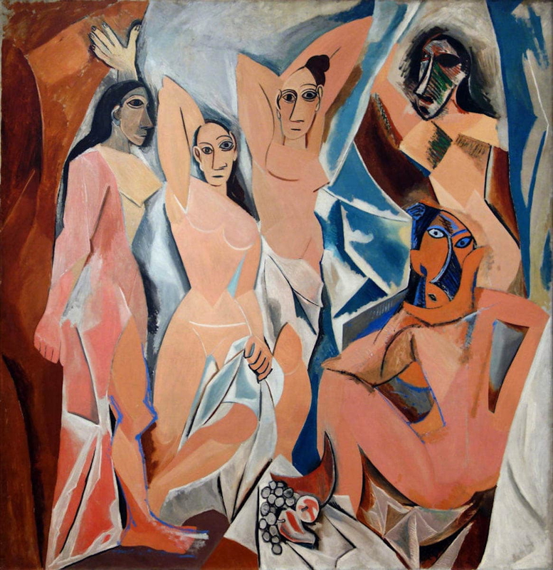 pablo picasso les demoiselles avignon cubism