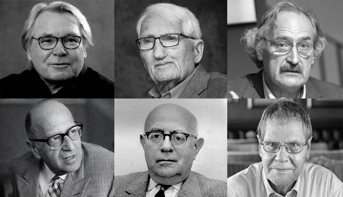 portrait of critical theorists frankfurt school