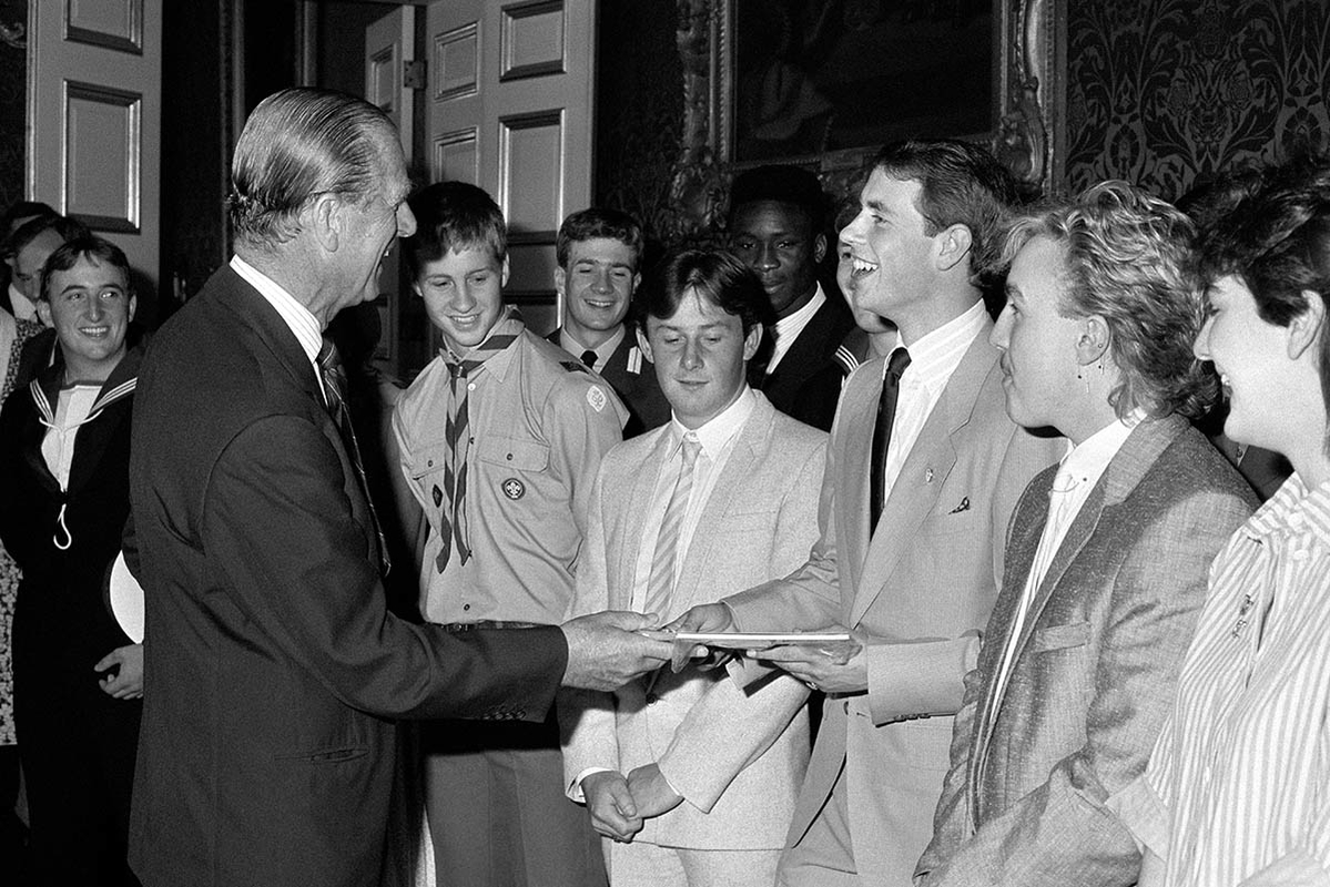 prince philip award ceremony