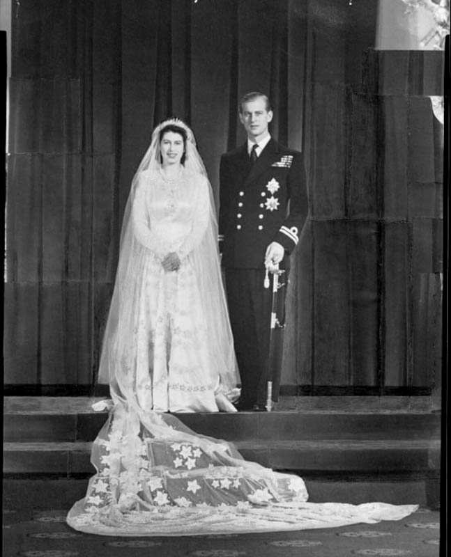 prince philip elizabeth wedding day