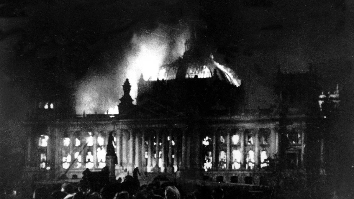reichstag fire 1933 berlin