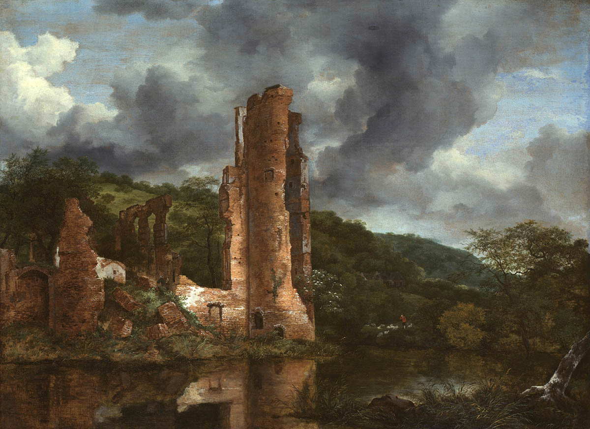 ruisdael castle egmond