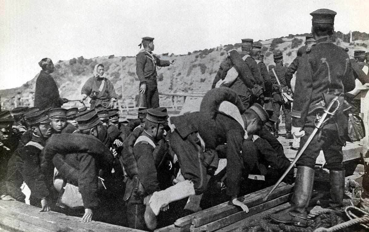 soldiers russo japanese war