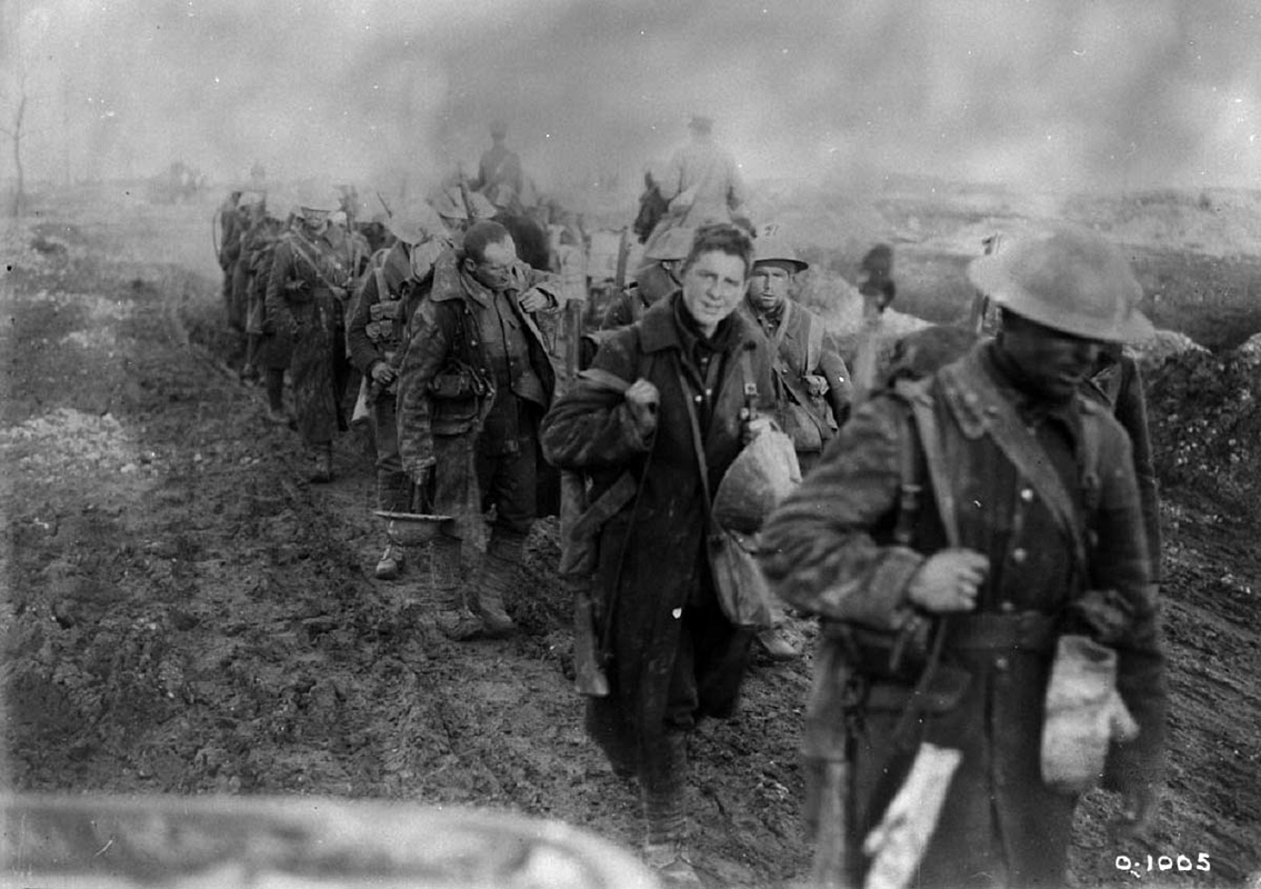 somme soldiers marching world war i