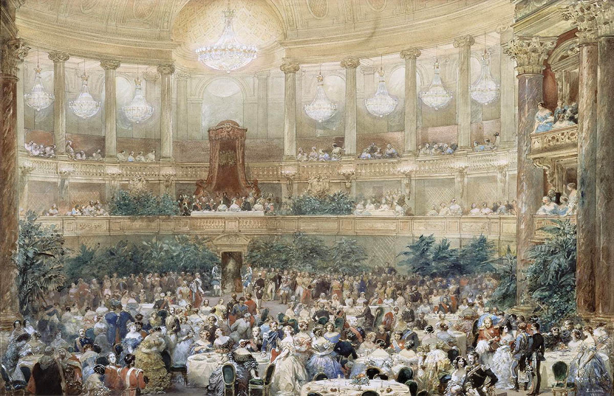 supper salle opera emperor napoleon iii