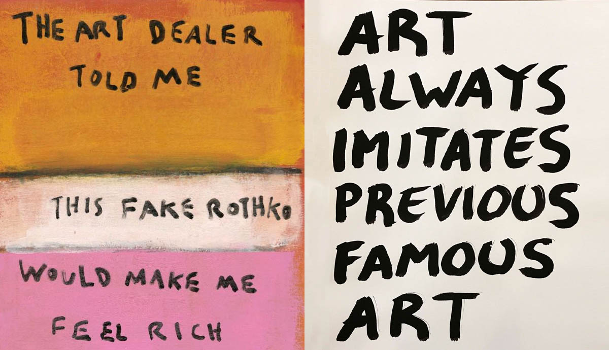 text art by cb hoyo dealer juan uribe art