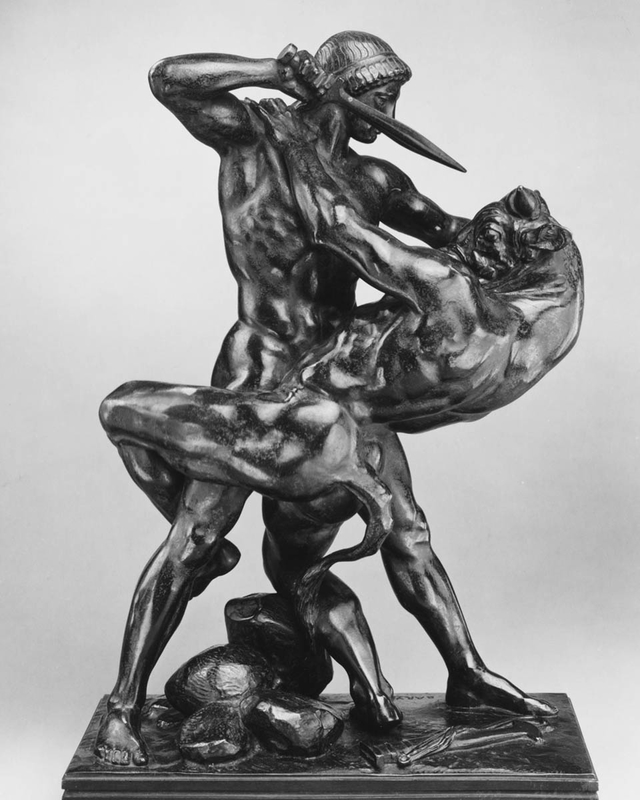 theseus and minotaur met museum