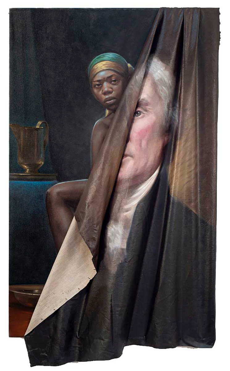 titus kaphar behind myth benevolence painting