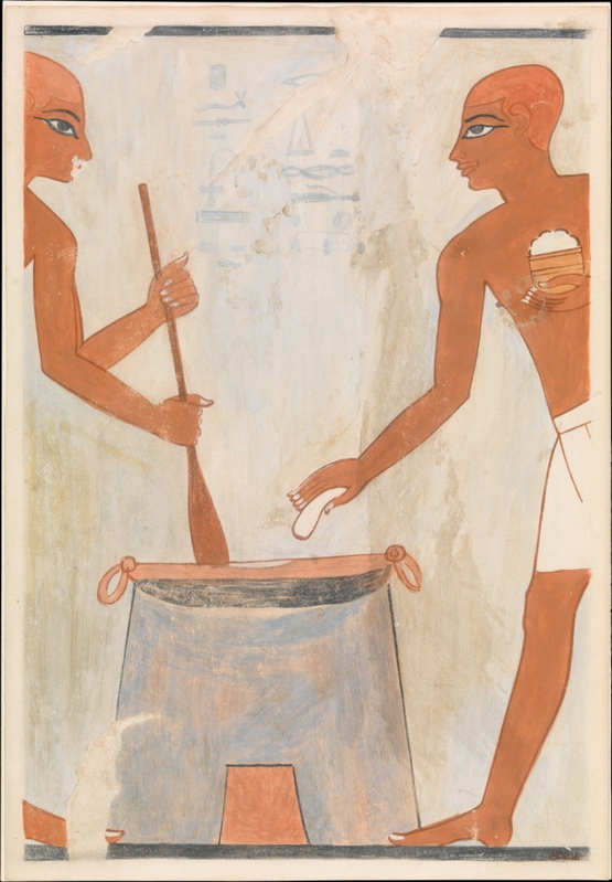 tomb of rekhmire cooking cakes