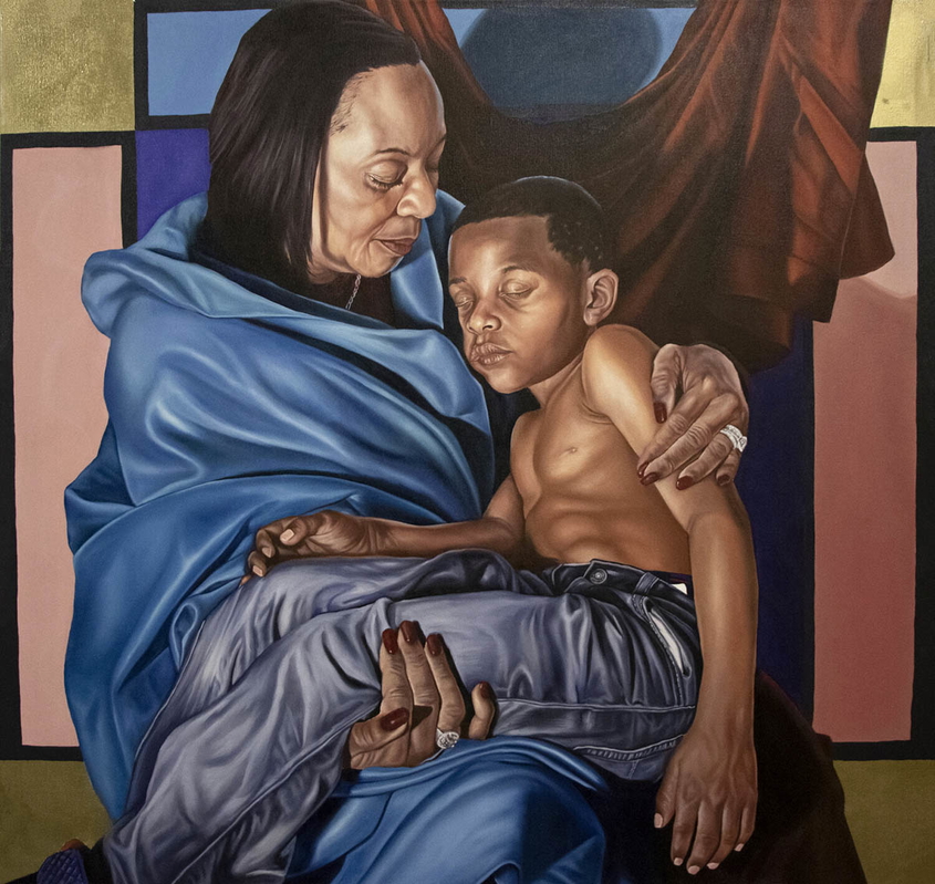 tyler ballon madonna child painting