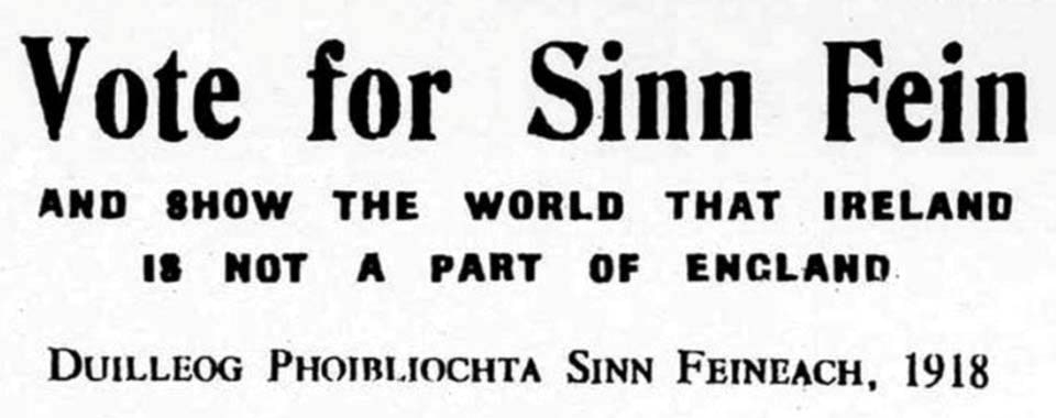 vote for sinn fein