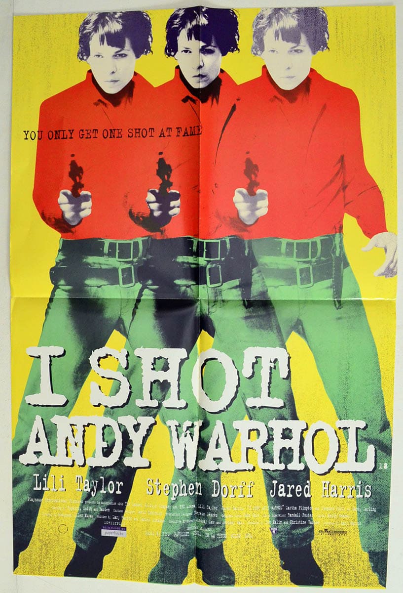 I Shot Andy Warhol, 1996, film poster. Source: Past Posters