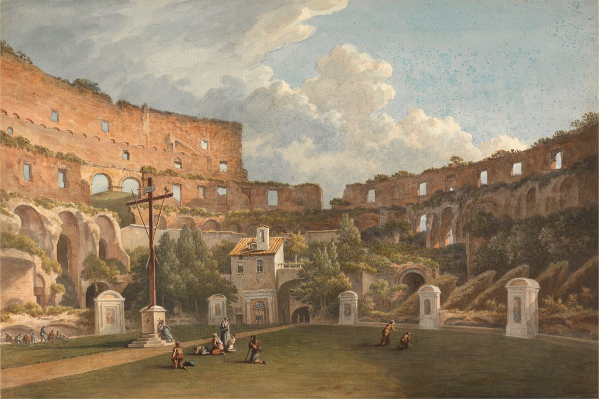 warwick interior colosseum yale painting
