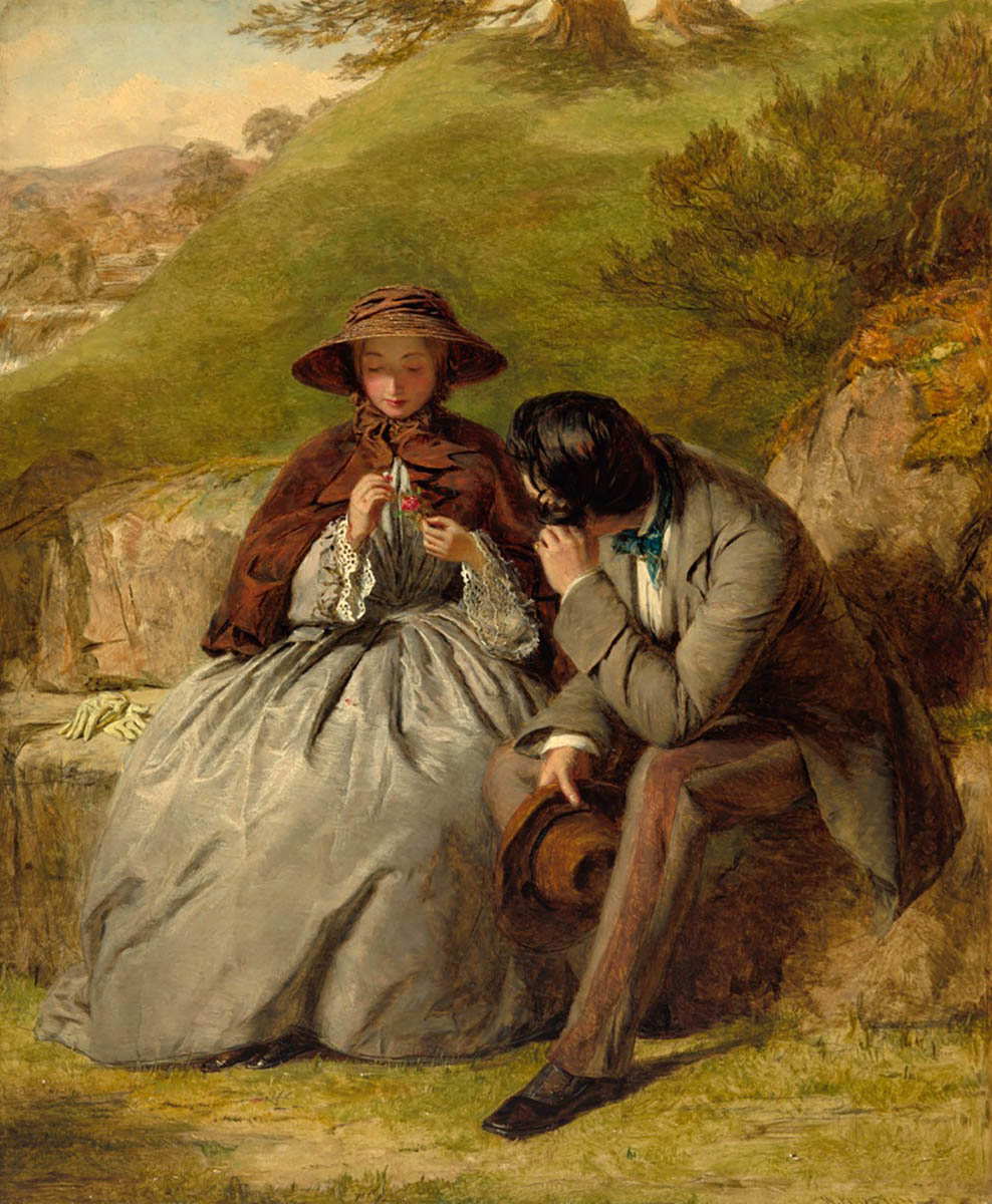 william frith lovers painting