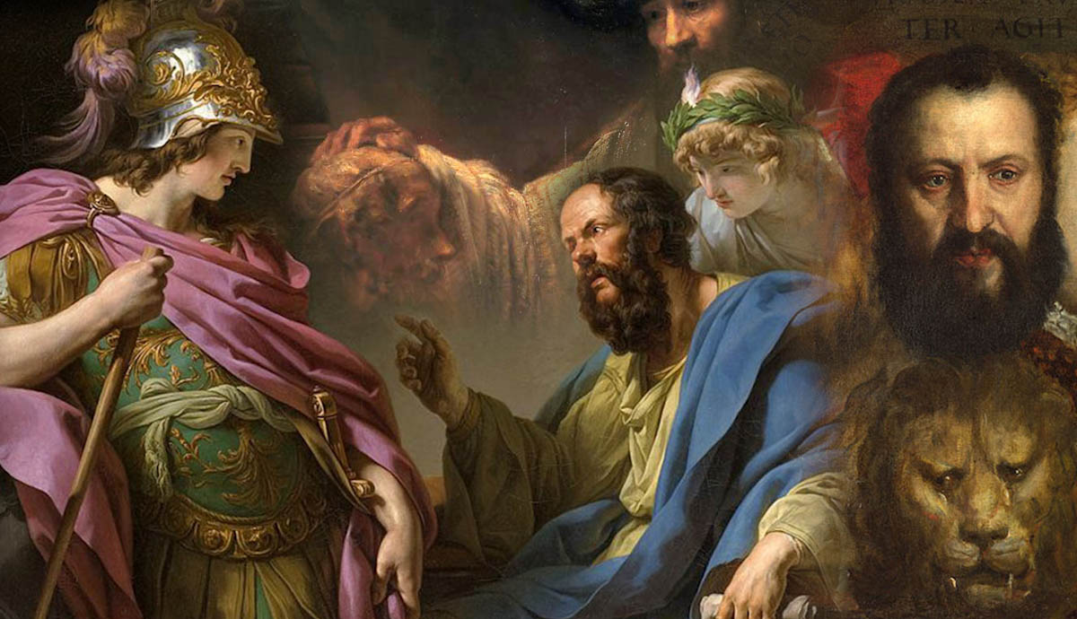 alcibiades socrates allegory prudence paintings