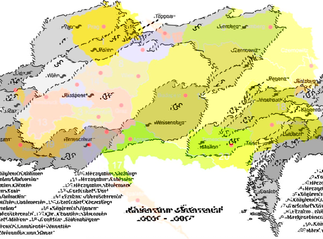 austrian empire 1816 1867