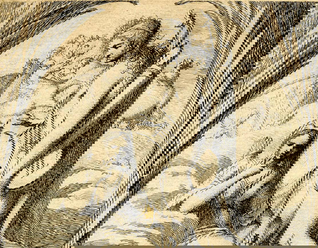 barry apollo artemis etching