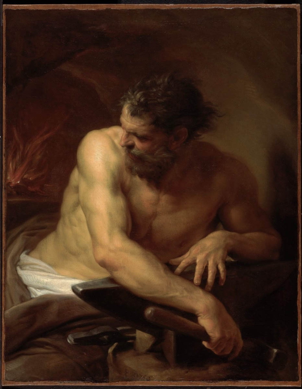 batoni hephaestus vulcan forge