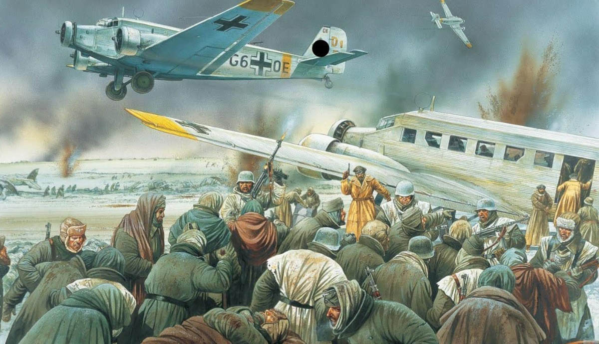 battle stalingrad airlift illustration
