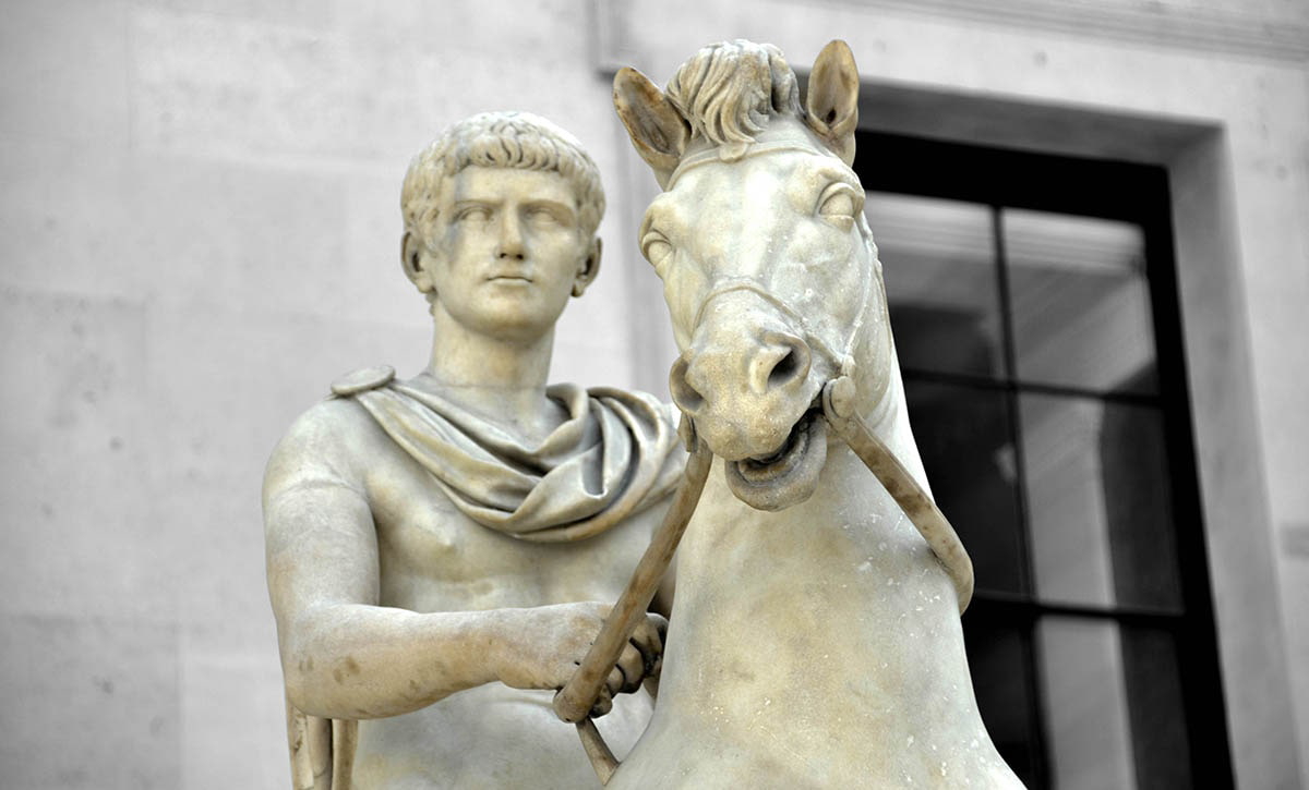 caligula incitatus marble statue 