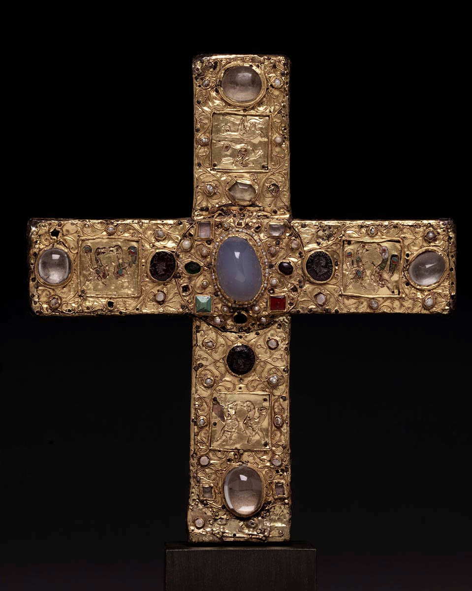 ceremonial cross medieval artwork