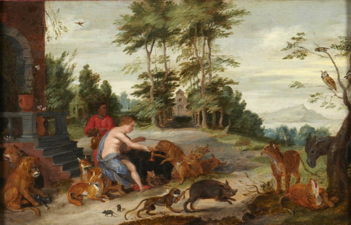 circe and the companions of odysseus the odyssey