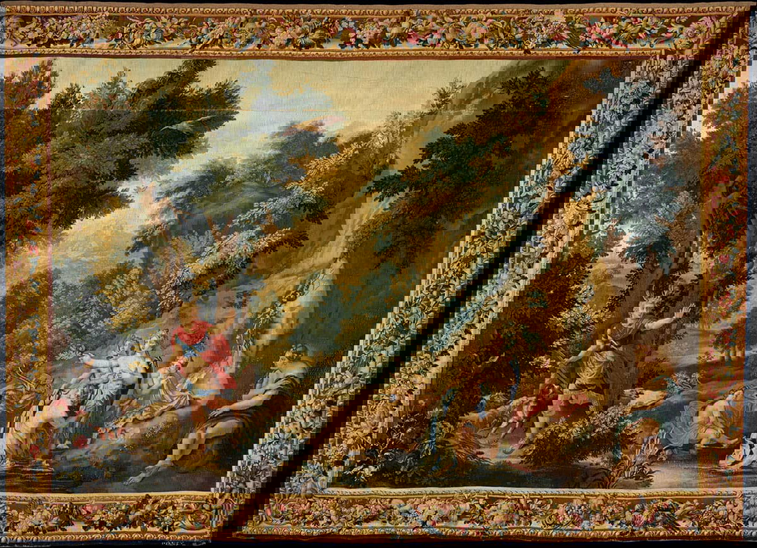 diana actaeon woven tapestry jean jans