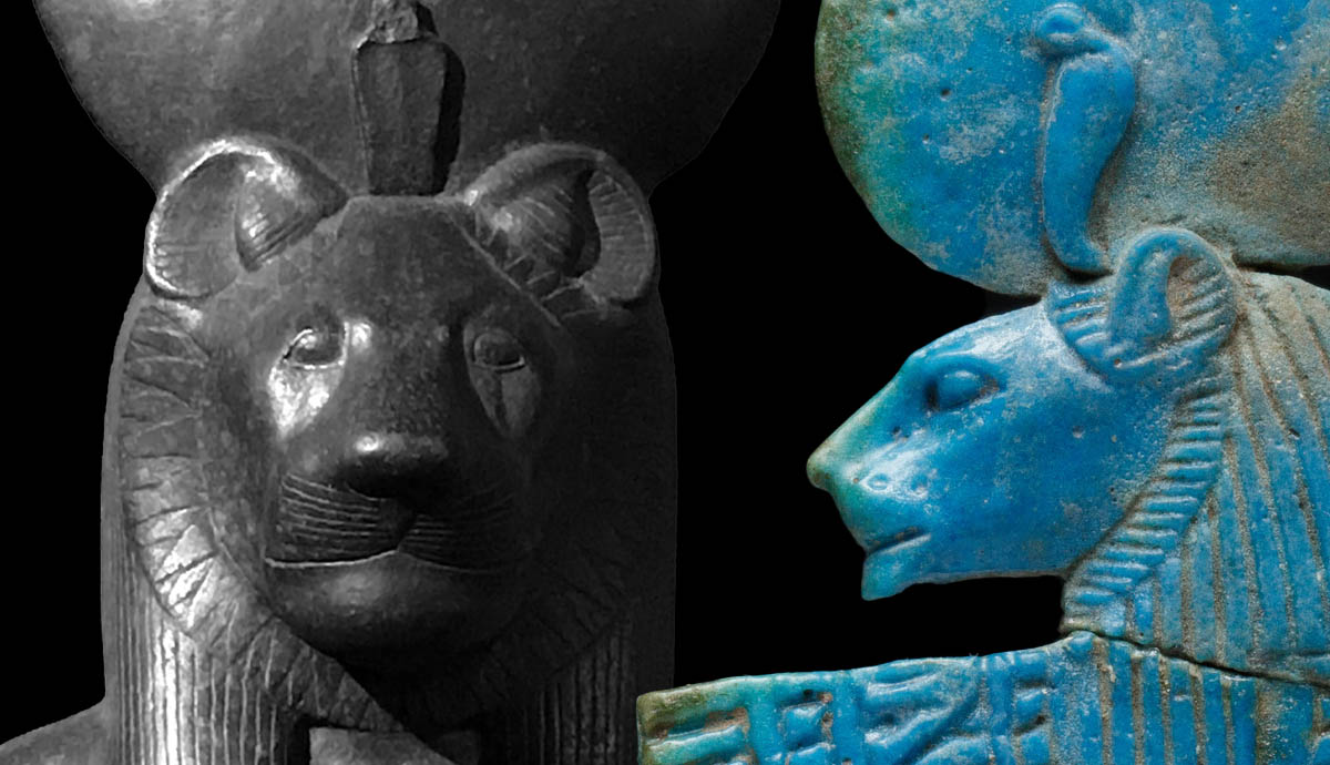 egyptian goddess sekhmet sculptures
