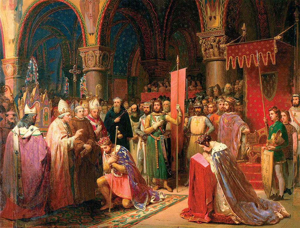 eleanor of aquitaine louis vii painting
