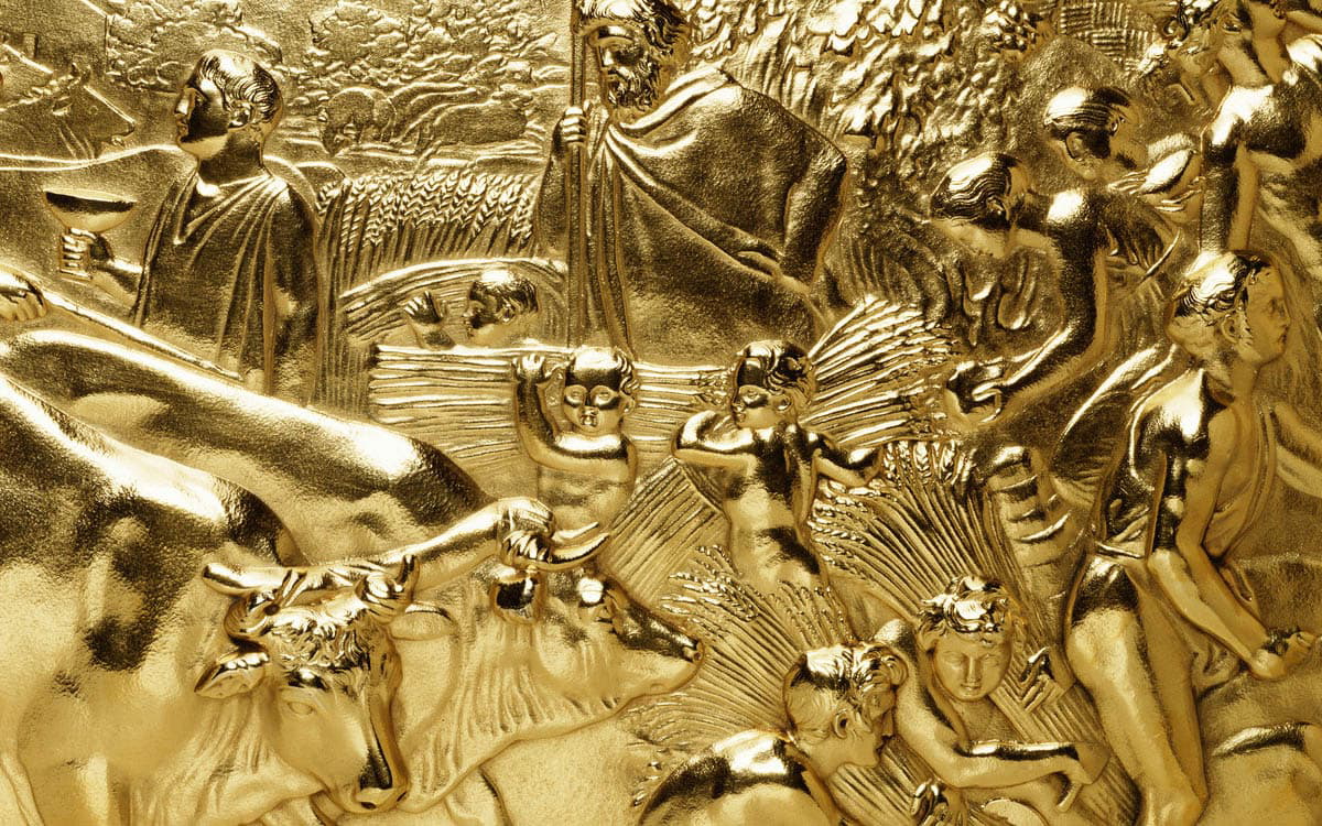 flaxman shield achilles detail peace farming
