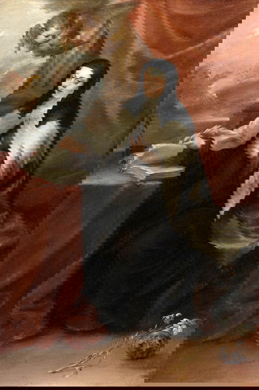 frias escalante saint teresa of avila painting