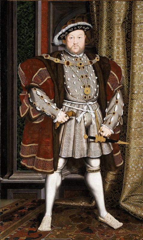 henry viii holbein portrait