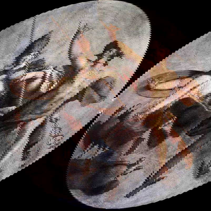 spranger bartholomaeus athena hermes painting