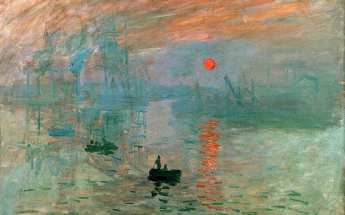 impression sunrise claude monet 1872